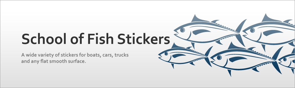 School of Fish Stickers