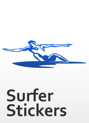 Surfer Stickers
