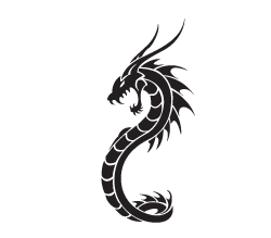 Dragon Tribal Sticker